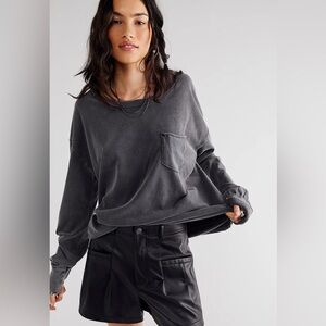 Free People Fade Into You Tee🖤